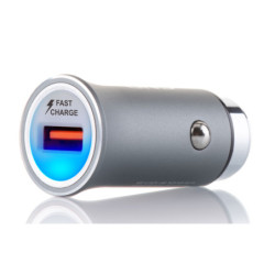 Zasilacz samochodowy GND 1x USB 3A, 18W, Fast charge