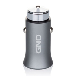 Zasilacz samochodowy GND 1x USB 3A, 18W, Fast charge