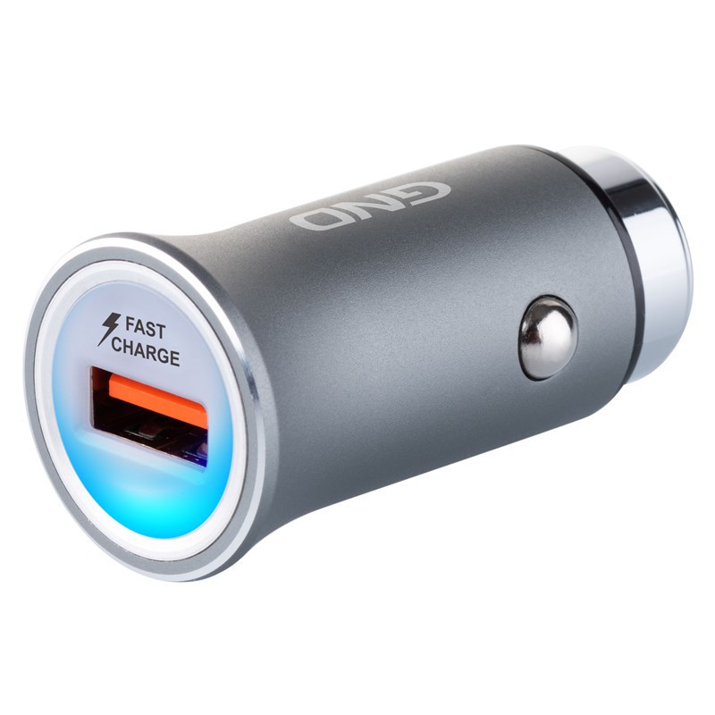 Zasilacz samochodowy GND 1x USB 3A, 18W, Fast charge