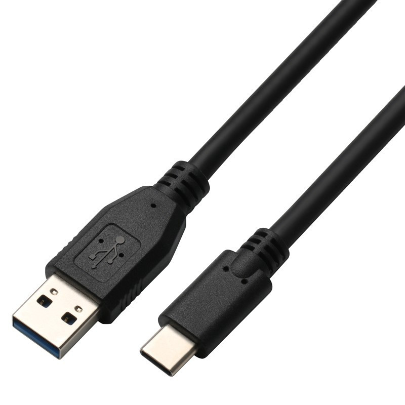 Kabel GoGEN USB A/USB-C 3.0, 1m, czarny