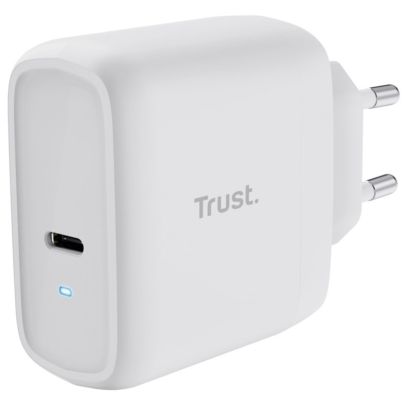 Zasilacz Trust Maxo 65 W USB-C s kabelem USB-C/USB-C, 2 m