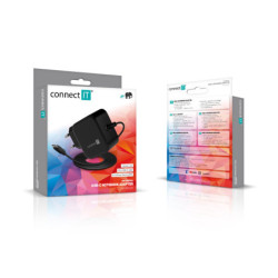 Zasilacz Connect IT C-Power Mini univerzální pro notebooky USB-C, PD 67 W