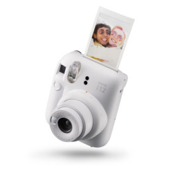 Fotoaparát Fujifilm Instax mini 12 XMASS Bundle, bílý