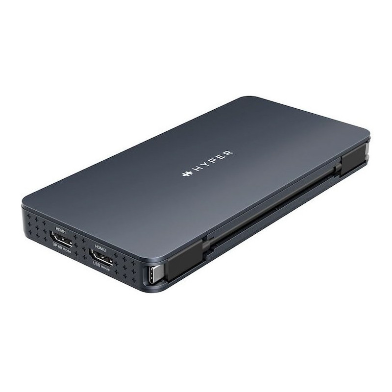 Stacja dokująca HyperDrive Universal Silicon Motion USB-C 10v1 Dual HDMI