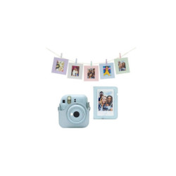 Fotoaparát Fujifilm Instax mini 12 XMASS Bundle, modrý