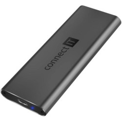 Rama zewnętrzna Connect IT AluSafe SSD M.2 NVMe, 10 Gbps, USB-C