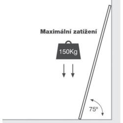 Žebřík G21 GA-TZ11-3,2M teleskopický