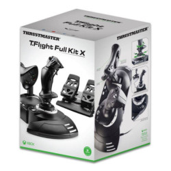 Joystick Thrustmaster T.Flight Full Kit X, pedálová sada TFRP RUDDER + Joystick Hotas pro Xbox Series a PC