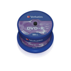 Dysk Verbatim DVD+R 4,7GB, 16x, 50cake