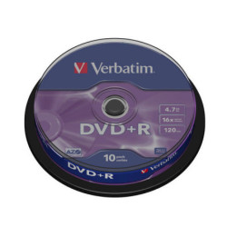 Disk Verbatim DVD+R 4,7GB, 16x, 10-cake