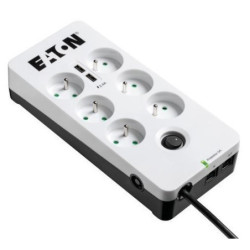 Listwa zasilająca Eaton Protection Box 6x zásuvka, 2x USB, 2 x RJ-11, 1m