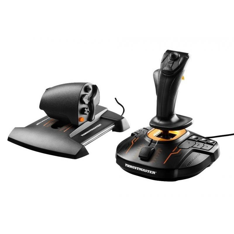 Joystick Thrustmaster T16000M FLIGHT PACK + plynový pedál + pedálová sada, pro PC