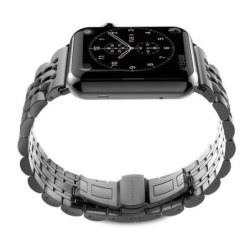 Pasek wymienny WG klasik, kovový, na Apple Watch 42/44/45/49 mm + adapter 