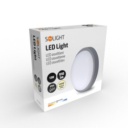 Downlight LED Solight kulaté, 13W, 910lm, 4000K, IP54