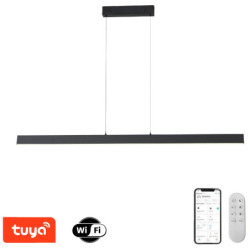 Oprawa zwieszana IMMAX NEO LITE TRIANGOLO SMART 125cm 28W s BEACON, Wi-Fi, TUYA