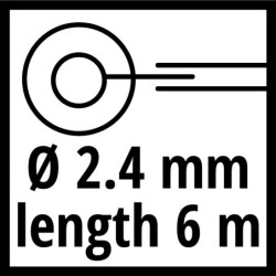 Głowa sznurkowa Einhell 3405086 k GC-BC 25/43/33-4