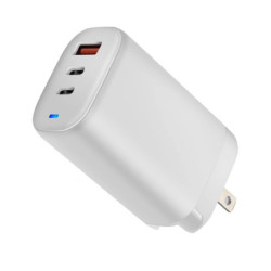 Zasilacz Acer GaN 65W Travel, 2xUSB-C/1xUSB-A