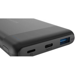 Powerbank Canyon PB-1009B,10 000mAh Li-pol, In USB-C+Lightning, Out USB-C PD 20W+1xUSB-A QC 3.0