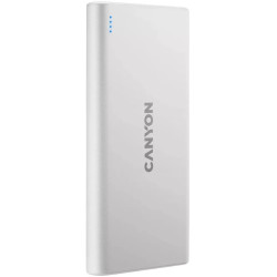 Powerbank Canyon PB-108B,10000mAh Li-pol,In MicroUSB+Lightning, Out 2xUSB-A