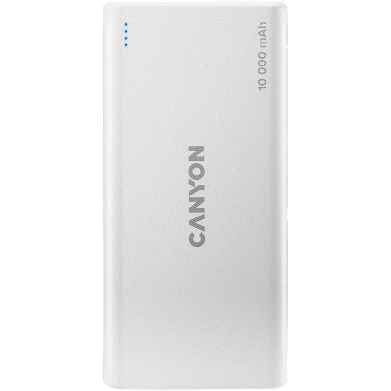 Powerbank Canyon PB-108B,10000mAh Li-pol,In MicroUSB+Lightning, Out 2xUSB-A