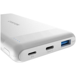 Powerbank Canyon PB-1009B,10 000mAh Li-pol, In USB-C+Lightning, Out USB-C PD 20W+1xUSB-A QC 3.0