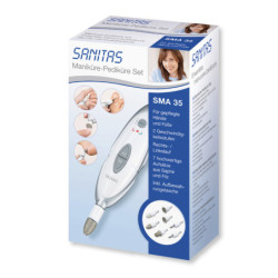 Zestaw do manicure / pedicure Sanitas SAN-SMA35