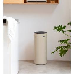 Kosz na śmieci Brabantia Touch Bin New 30 l, soft beige