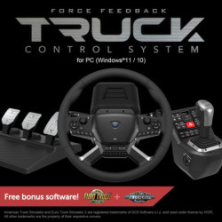 Kierownica HORI Truck Control System, Force Feedback, pro PC