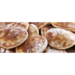 Patelnia do naleśników de Buyer 5612.16, 27 cm, 16 Poffertjes