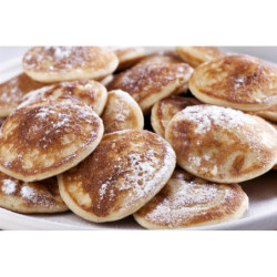 Patelnia do naleśników de Buyer 5612.16, 27 cm, 16 Poffertjes