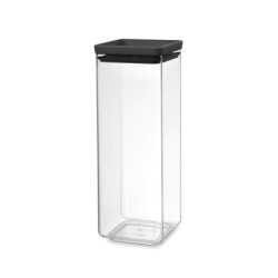 Pojemnik na żywność Brabantia Square 2,5 l, dark grey