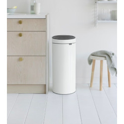 Kosz na śmieci Brabantia Touch Bin New 30 l, white