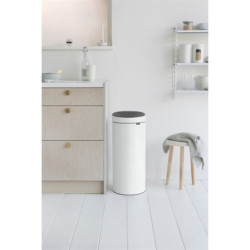 Kosz na śmieci Brabantia Touch Bin New 30 l, white