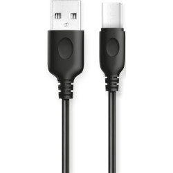 Kabel Aligator USB/USB-C (s prodlouženým konektorem), 1m