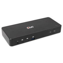 Stacja dokująca Club3D DisplayPort, HDMI KVM Switch, USB-C, PD