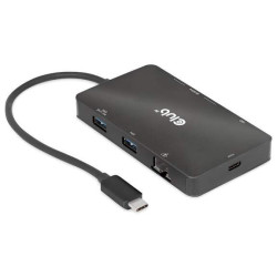 Stacja dokująca Club3D USB-C, Dual DisplayPort 4K, 7in1