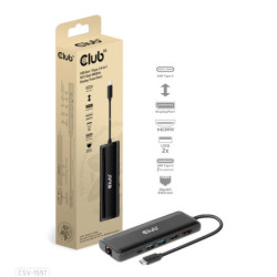 Stacja dokująca Club3D USB- C, 1xHDMI, 1x DisplayPort, Travel Dock