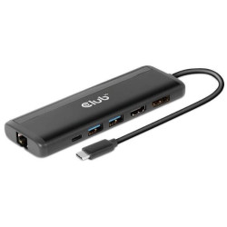 Stacja dokująca Club3D USB- C, 1xHDMI, 1x DisplayPort, Travel Dock