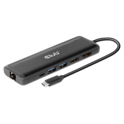 Stacja dokująca Club3D USB- C, 1xHDMI, 1x DisplayPort, Travel Dock