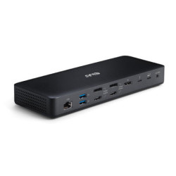 Stacja dokująca Club3D 16v1 ThunderBolt 4, 2xThunderbolt/3xDP/2xHDMI/3xUSB/RJ45/SD-TF Karta/1xUSB-C 150W PD