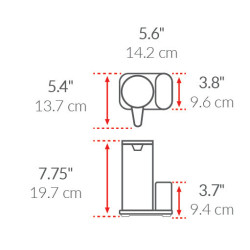 Dozownik mydła Simplehuman ST1081, 414 ml