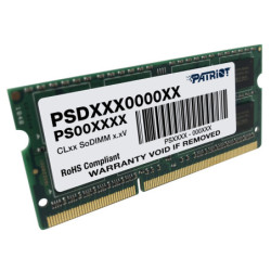 Moduł pamięci SODIMM Patriot 8GB DDR3L 1600MHz CL11