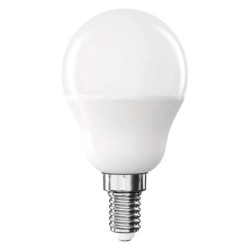 Żarówka LED EMOS Classic mini globe, 4,2W, 470lm, E14, neutrální bílá