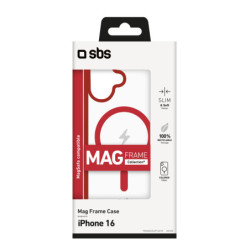 Obudowa dla telefonów komórkowych SBS Mag Frame s MagSafe na Apple iPhone 16