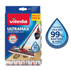 Wkład do mopa Vileda Ultramax Microfibre 2v1 náhrada 2ks