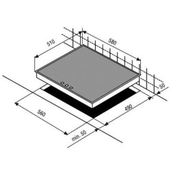 Płyta ceramiczna BEKO HIC64401