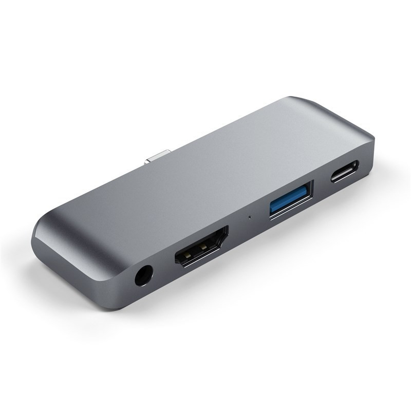 Hub USB Satechi USB-C Mobile Pro Hub (HDMI 4K,1x Jack 3,5mm,1x USB 3.0,1x USB-C)