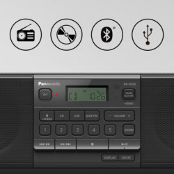 Radio DAB+/CD Panasonic AV RX-D552E-K