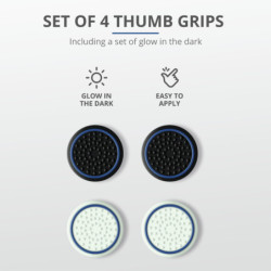 Podpórki na kciuki Trust GXT 266 4-pack Thumb Grips pro PS5