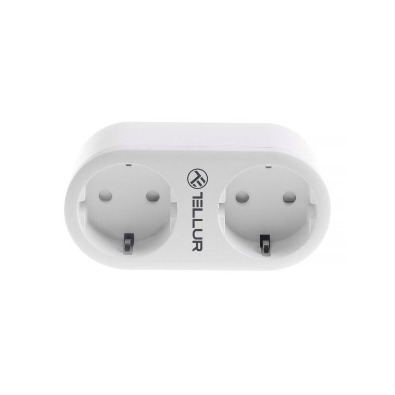 Gniazdko Smart Plug Tellur WiFi Smart Dual, 16A, 3680W